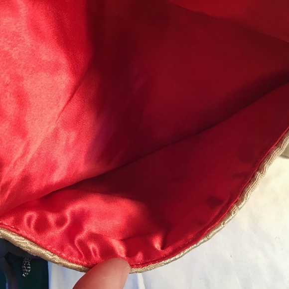 ❤️VINTAGE Damask & Silk Clutch - Picture 7 of 8